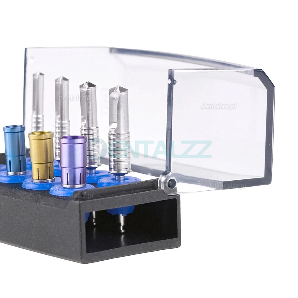 Zestaw Kolektora Kości z Frezami Trepanacyjnymi do Implant&oacute;w Stomatologicznych